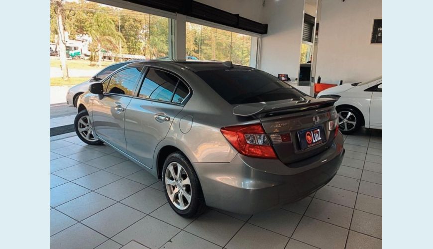 HONDA CIVIC EXS - CINZA - 2013 Foto 2 (Grande)
