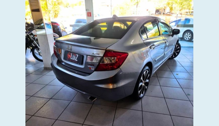 HONDA CIVIC LXR 2.0 16V FLEX AUT. - CINZA - 2015 Foto 2 (Grande)