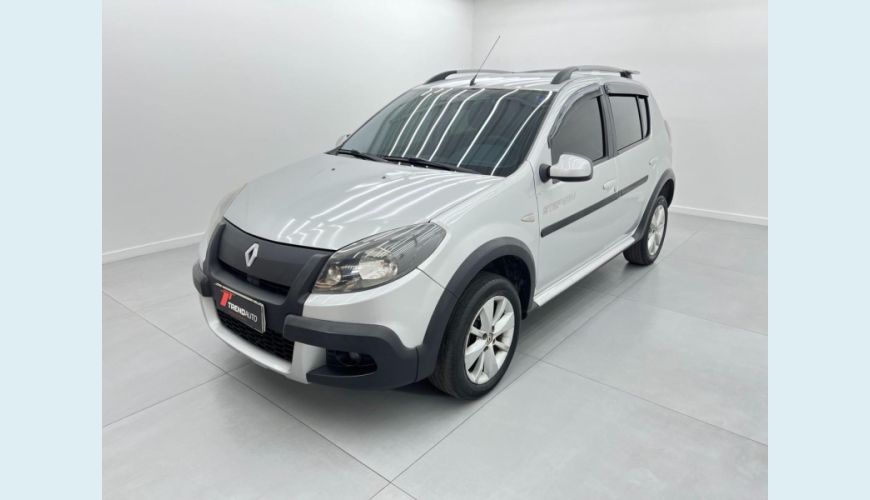 RENAULT SANDERO STEPWAY - PRATA - 2012 Foto 2 (Grande)