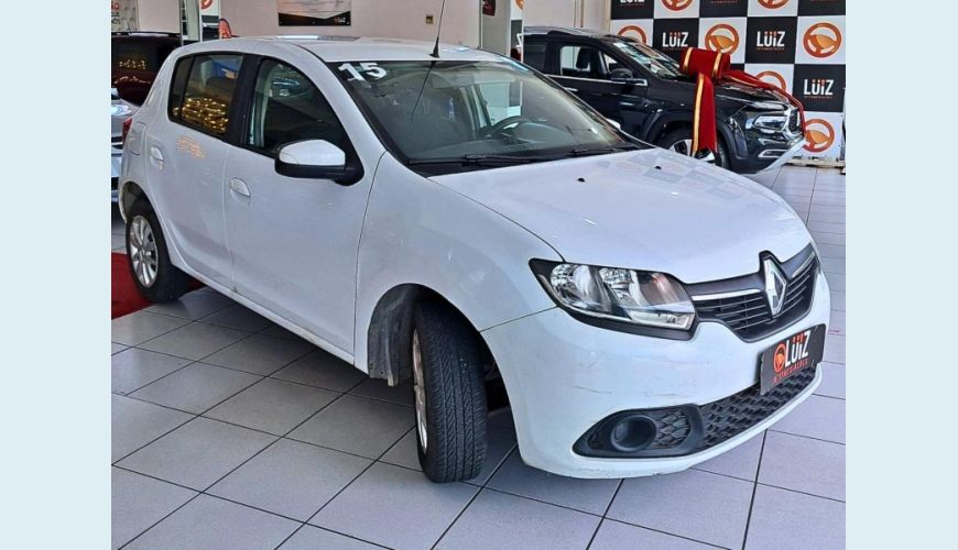 RENAULT SANDERO EXPR 1.0 - BRANCO - 2015 Foto 2 (Grande)