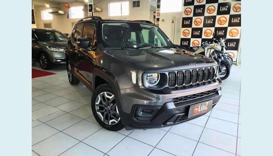 JEEP RENEGADE SPORT ALTITUDE 1.3 TB FLEX AUT. - CINZA - 2025 Foto 2 (Grande)