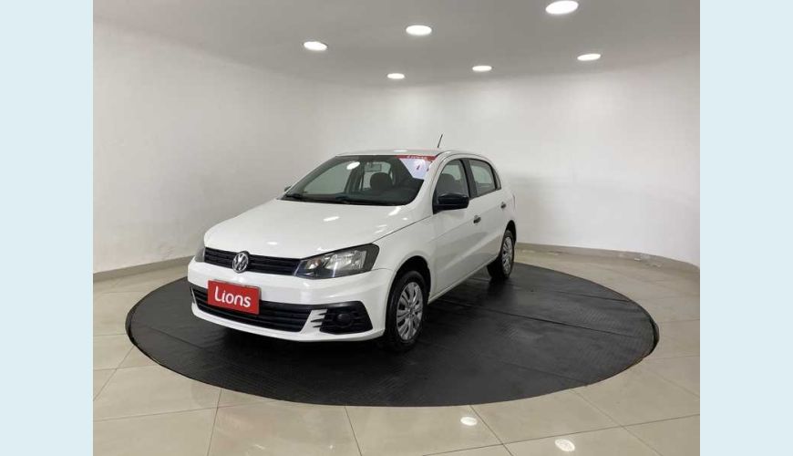 VOLKSWAGEN GOL 1.0 MPI TRENDLINE FLEX 2P - BRANCO - 2017 Foto 2 (Grande)