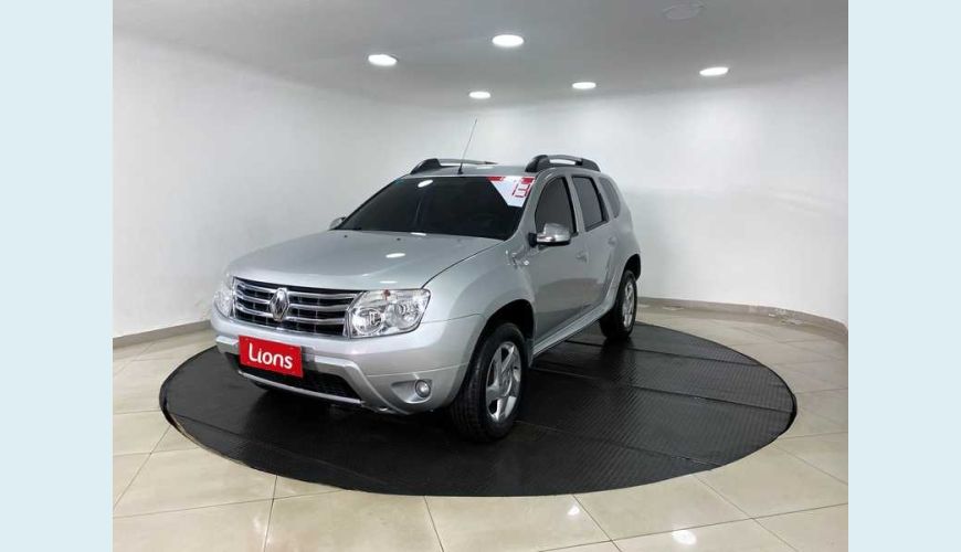 RENAULT DUSTER 2.0 16V DYNAMIQUE FLEXAUT. - PRATA - 2013 Foto 2 (Grande)