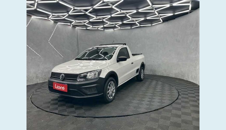 VOLKSWAGEN SAVEIRO ROBUST 1.6 MSI CS FLEX - BRANCO - 2020 Foto 2 (Grande)