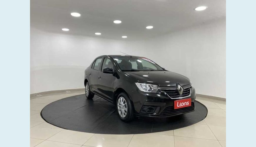 RENAULT LOGAN ZEN 1.0 12V SCE FLEX - PRETO - 2020 Foto 2 (Grande)