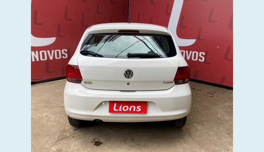 VOLKSWAGEN GOL 1.0 TEC TRENDLINE FLEX 2P - BRANCO - 2015 Foto 2 (Grande)