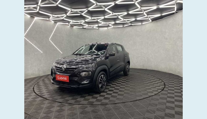 RENAULT KWID INTENSE 1.0 12V SCE FLEX - PRETO - 2023 Foto 2 (Grande)