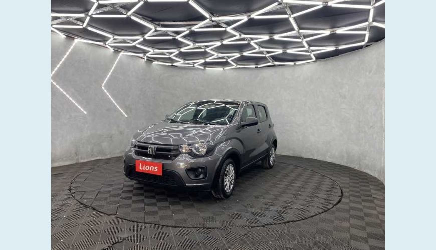 FIAT MOBI LIKE 1.0 FLEX - CINZA - 2021 Foto 2 (Grande)