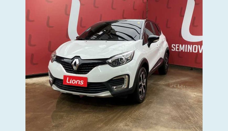 RENAULT CAPTUR INTENSE 1.6 16V SCE CVT FLEX - BRANCO - 2019 Foto 2 (Grande)