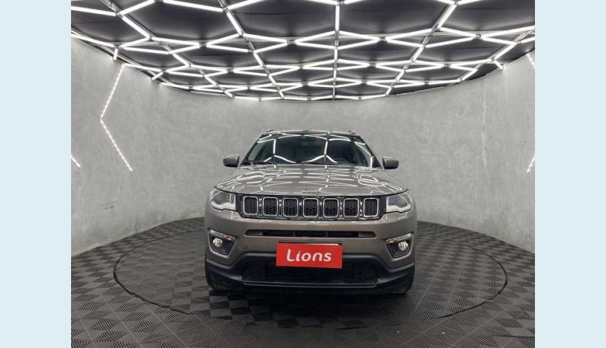 JEEP COMPASS 2.0 LONGITUDE 4X2 AUT. FLEX - CINZA - 2019 Foto 2 (Grande)