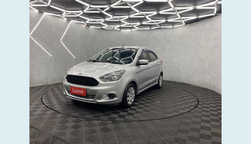 FORD KA SE 1.0 FLEX - PRATA - 2015 Foto 2 (Grande)