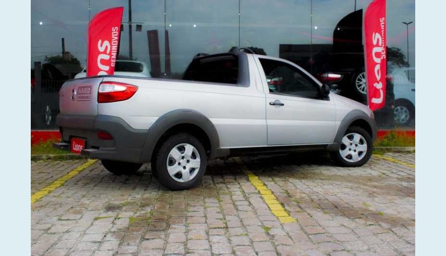 FIAT STRADA HARD WORKING 1.4 FLEX CS - PRATA - 2018 Foto 2 (Grande)