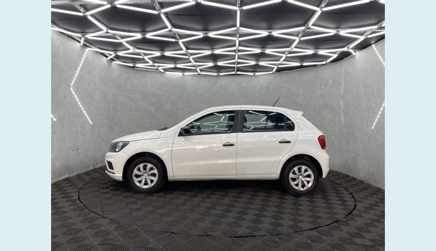 VOLKSWAGEN GOL 1.0 12V FLEX - BRANCO - 2019 Foto 2 (Grande)