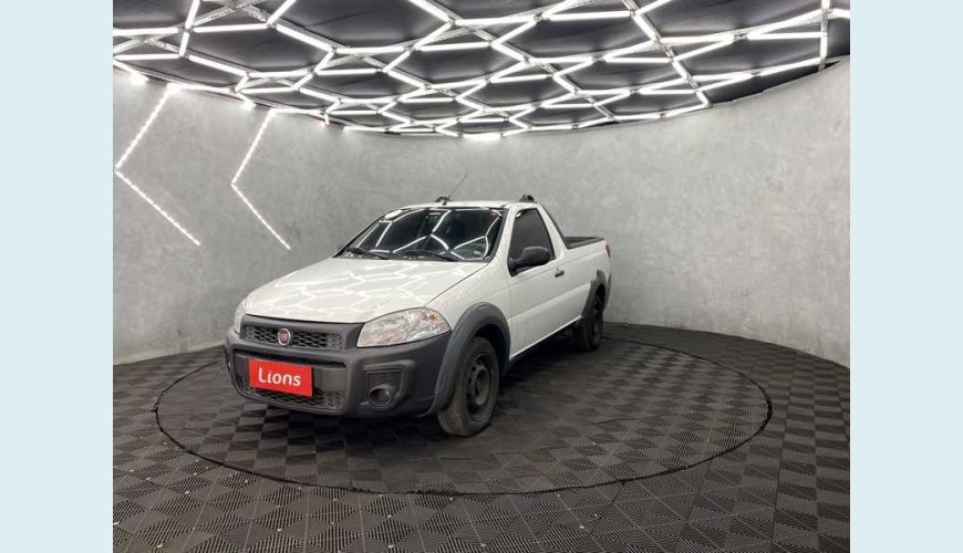 FIAT STRADA HARD WORKING 1.4 FLEX (CABINE ESTENDIDA) - BRANCO - 2020 Foto 2 (Grande)