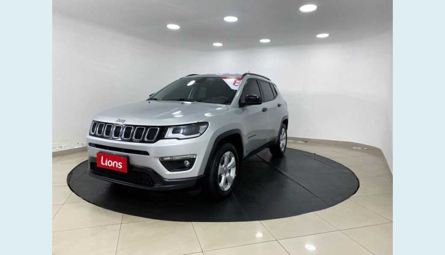 JEEP COMPASS 2.0 SPORT 4X2 AUT. FLEX - PRATA - 2018 Foto 2 (Grande)
