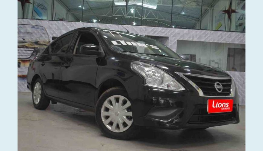 NISSAN VERSA 1.0 12V FLEX - PRETO - 2017 Foto 2 (Grande)