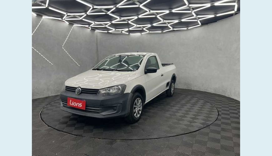 VOLKSWAGEN SAVEIRO 1.6 STARTLINE CS FLEX - BRANCO - 2016 Foto 2 (Grande)