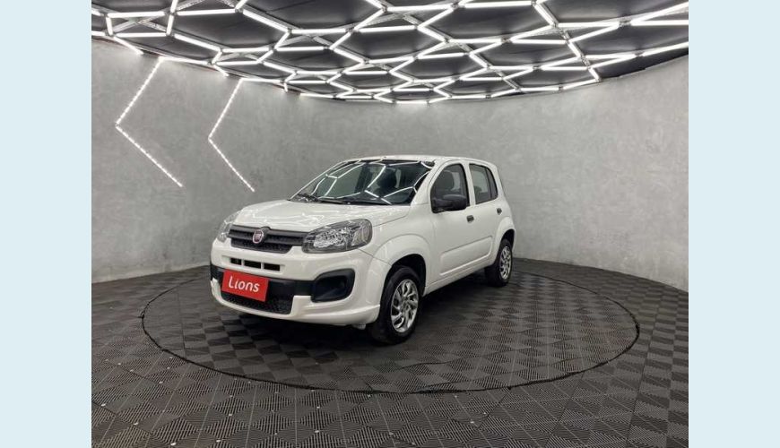 FIAT UNO ATTRACTIVE 1.0 8V FLEX 4P - BRANCO - 2019 Foto 2 (Grande)