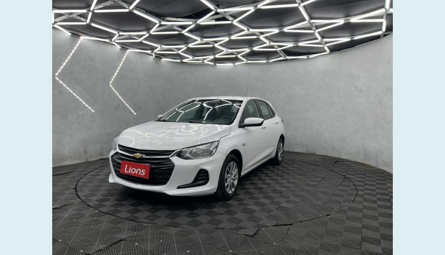 CHEVROLET ONIX LT 1.0 FLEX - BRANCO - 2020 Foto 2 (Grande)