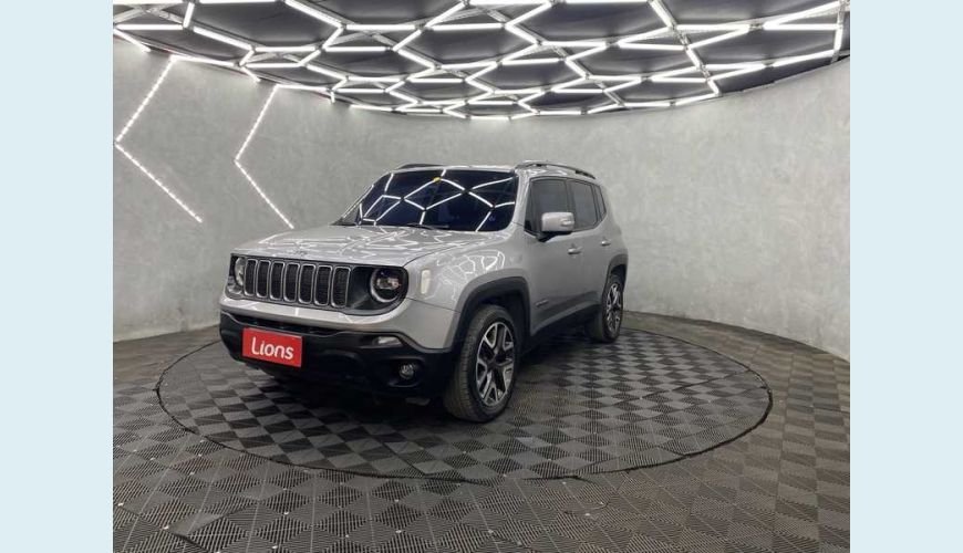 JEEP RENEGADE LONGITUDE 1.8 4X2 AUT. FLEX - CINZA - 2020 Foto 2 (Grande)