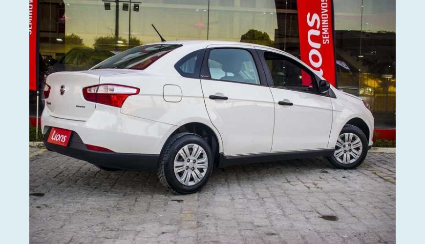FIAT GRAND SIENA ATTRACTIVE 1.0 FLEX - BRANCO - 2018 Foto 2 (Grande)