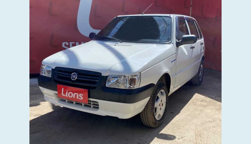 FIAT UNO MILLE FIRE ECONOMY 1.0 FLEX 2P - BRANCO - 2013 Foto 2 (Grande)
