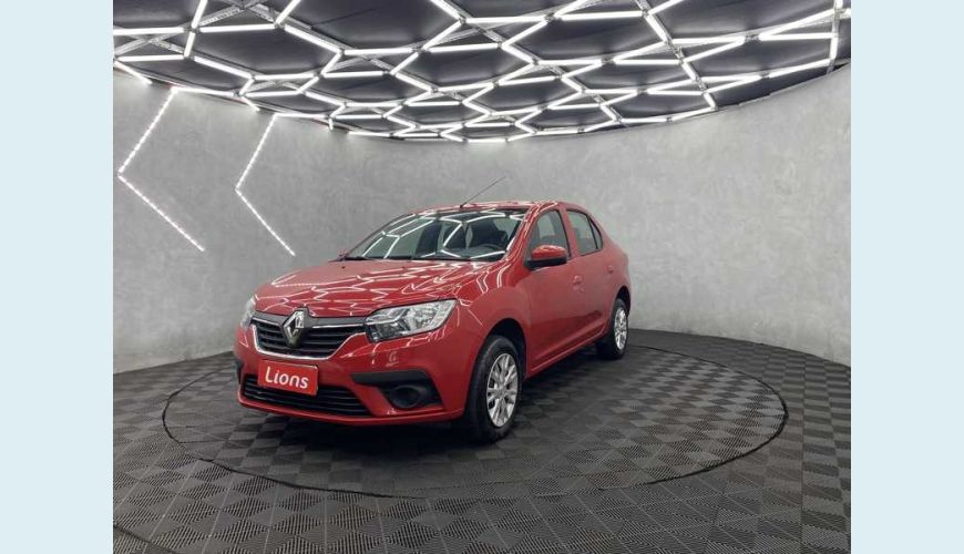RENAULT LOGAN ZEN 1.0 12V SCE FLEX - VERMELHO - 2020 Foto 2 (Grande)