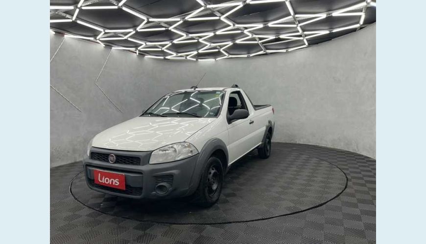 FIAT STRADA HARD WORKING 1.4 FLEX CD - BRANCO - 2020 Foto 2 (Grande)