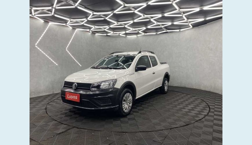 VOLKSWAGEN SAVEIRO ROBUST 1.6 MSI CS FLEX - BRANCO - 2021 Foto 2 (Grande)