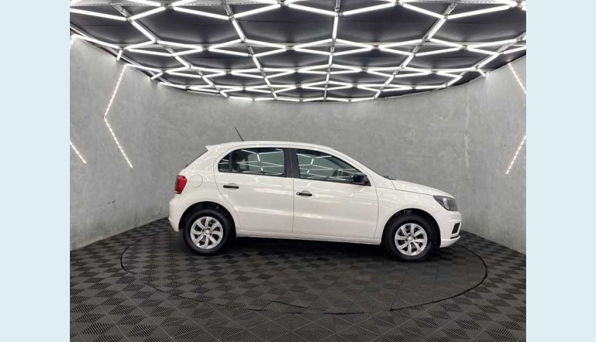 VOLKSWAGEN GOL 1.0 12V FLEX - BRANCO - 2019 Foto 2 (Grande)