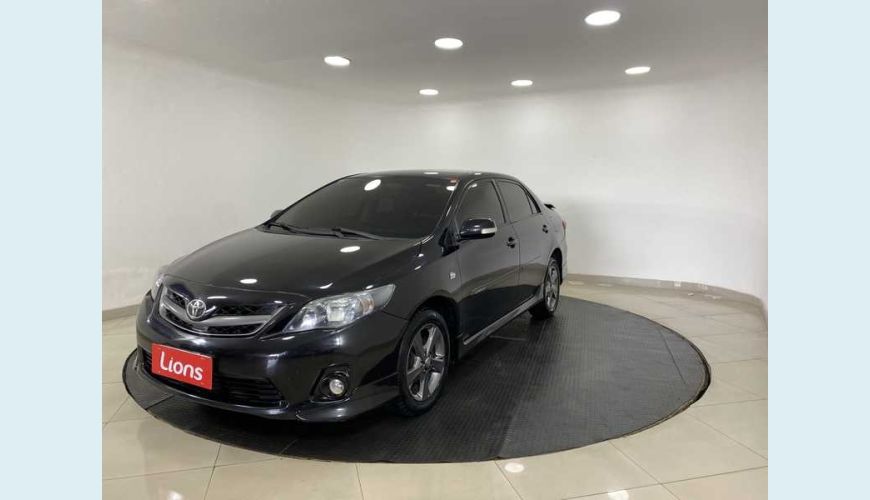 TOYOTA COROLLA 2.0 XEI MULTI-DRIVE S FLEX - PRETO - 2013 Foto 2 (Grande)