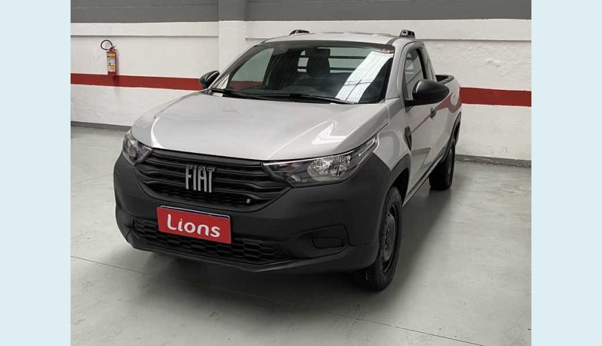 FIAT STRADA ENDURANCE 1.4 CS FLEX - PRATA - 2021 Foto 2 (Grande)