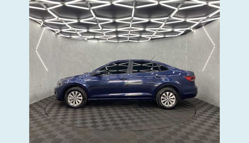 VOLKSWAGEN VIRTUS 1.0 200 TSI COMFORTLINE FLEX AUT. - AZUL - 2020 Foto 2 (Grande)