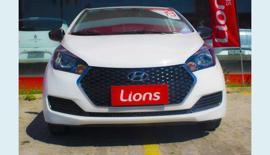 HYUNDAI HB 20 1.0 UNIQUE FLEX - BRANCO - 2019 Foto 2 (Grande)
