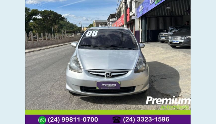 HONDA FIT - PRATA - 2008 Foto 2 (Grande)