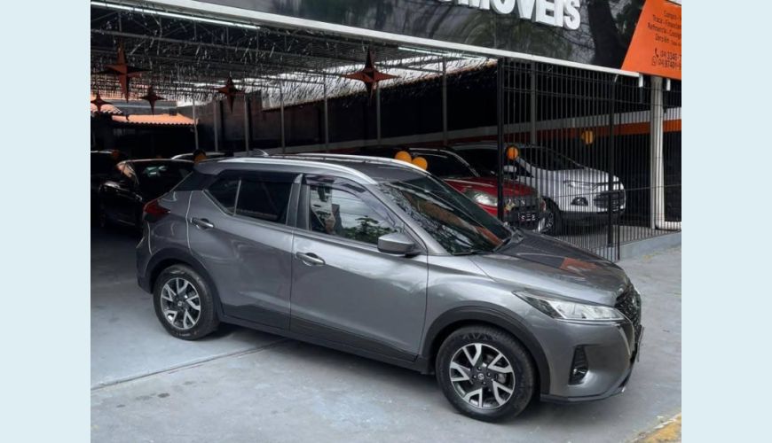 NISSAN KICKS ADVANCE 1.6 16V FLEX AUT. - CINZA - 2022 Foto 2 (Grande)