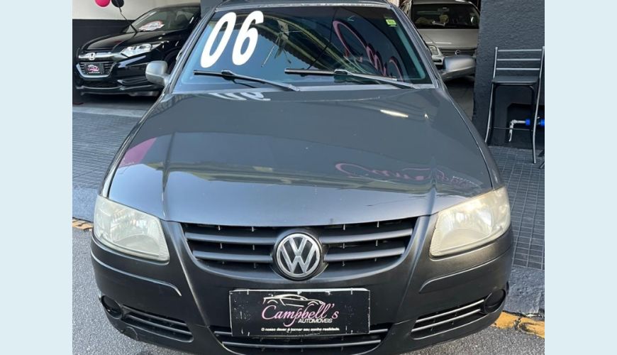 VOLKSWAGEN GOL 1.0 TREND/ POWER 8V 4P - CINZA - 2006 Foto 2 (Grande)