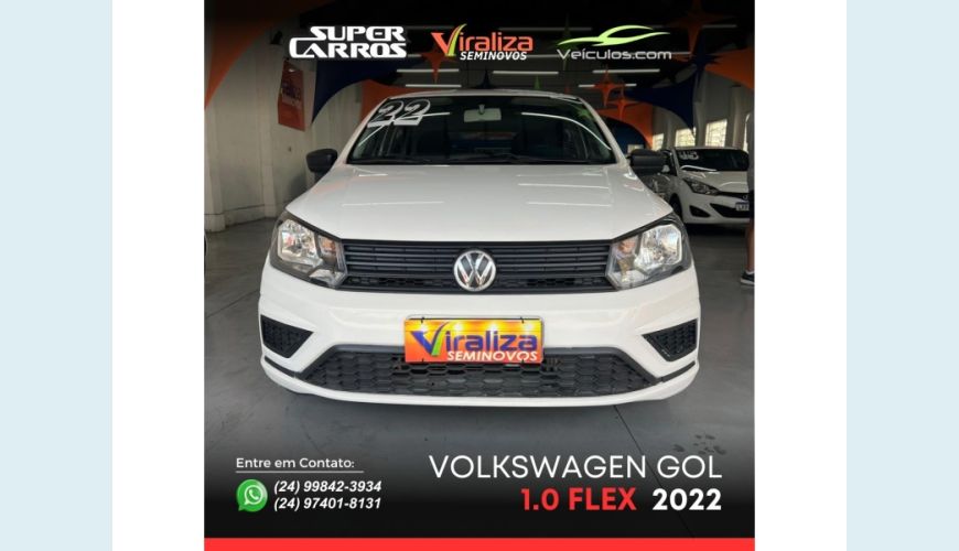 VOLKSWAGEN GOL - BRANCO - 2022 Foto 2 (Grande)