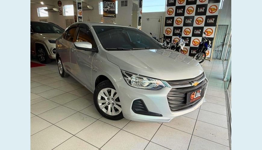CHEVROLET ONIX SEDAN PLUS LT 1.0 12V FLEX 4P MEC. - PRATA - 2020 Foto 2 (Grande)