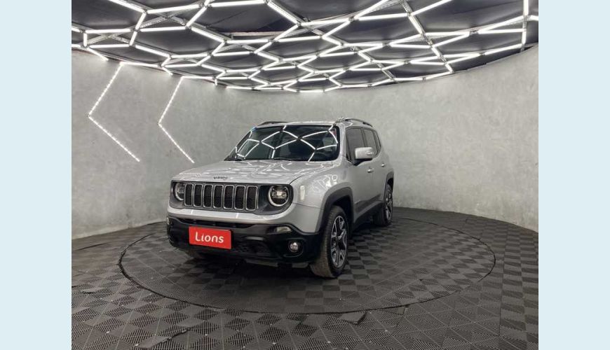 JEEP RENEGADE LONGITUDE 1.8 4X2 AUT. FLEX - PRATA - 2021 Foto 2 (Grande)
