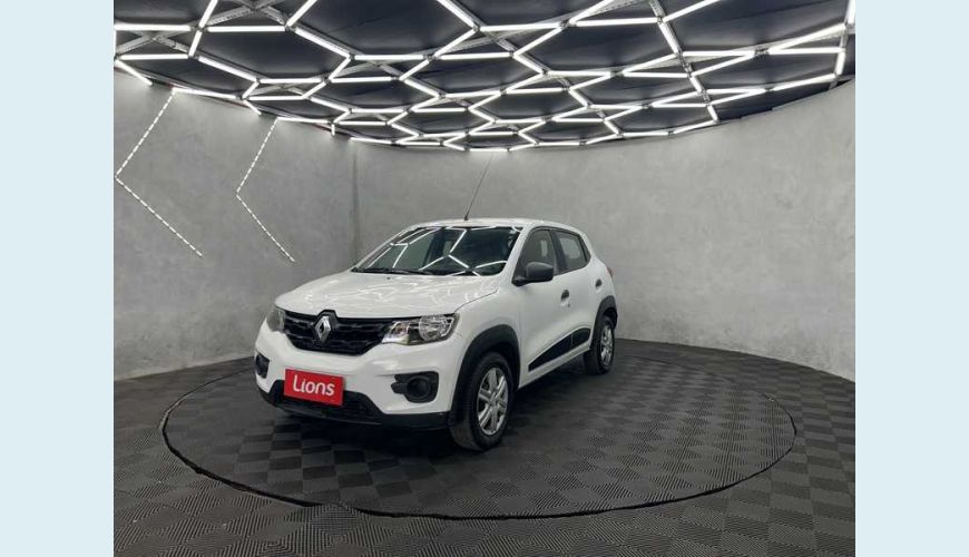 RENAULT KWID ZEN 1.0 12V SCE FLEX - BRANCO - 2021 Foto 2 (Grande)