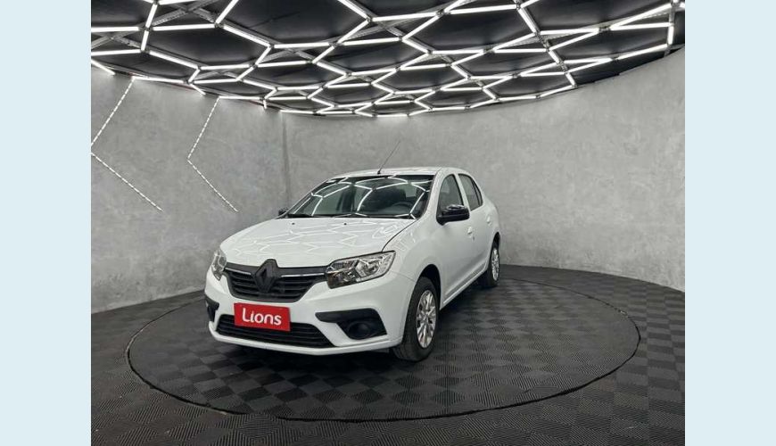 RENAULT LOGAN ZEN 1.0 12V SCE FLEX - BRANCO - 2023 Foto 2 (Grande)