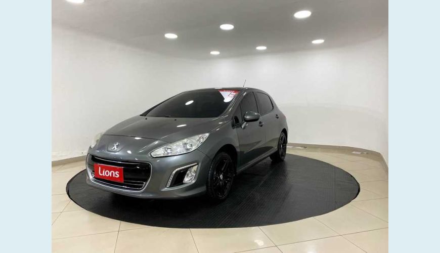 PEUGEOT 308 FELINE 2.0 16V FLEX AUT. - CINZA - 2013 Foto 2 (Grande)