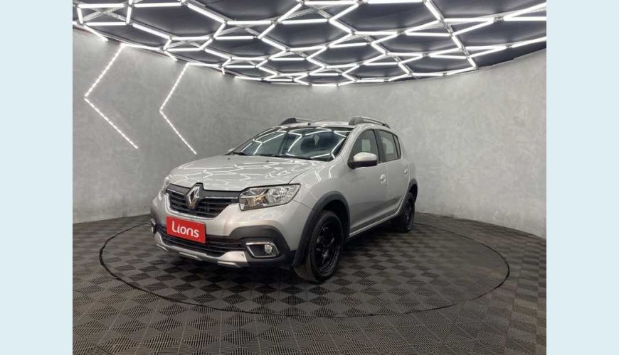 RENAULT SANDERO STEPWAY ZEN 1.6 16V SCE FLEX - PRATA - 2020 Foto 2 (Grande)