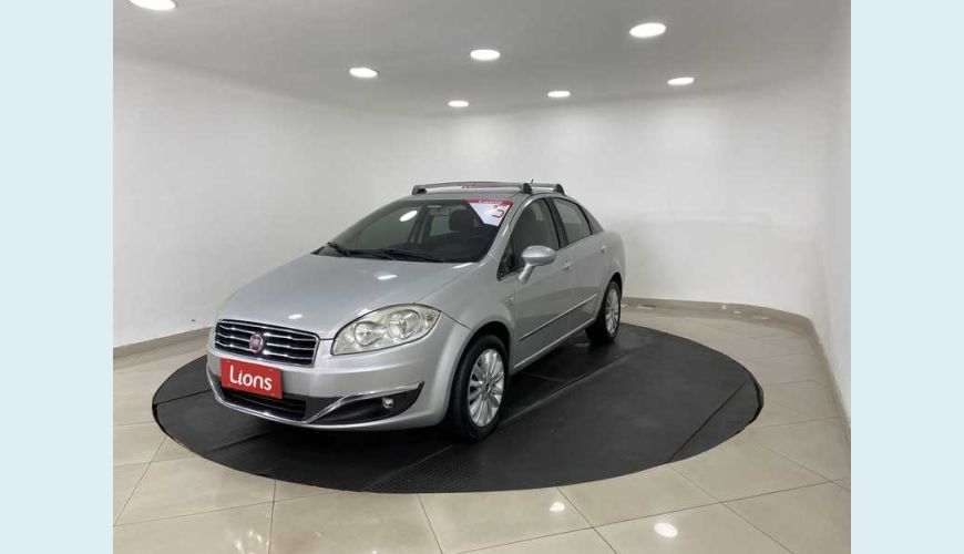 FIAT LINEA ESSENCE 1.8 16V FLEX - PRATA - 2015 Foto 2 (Grande)