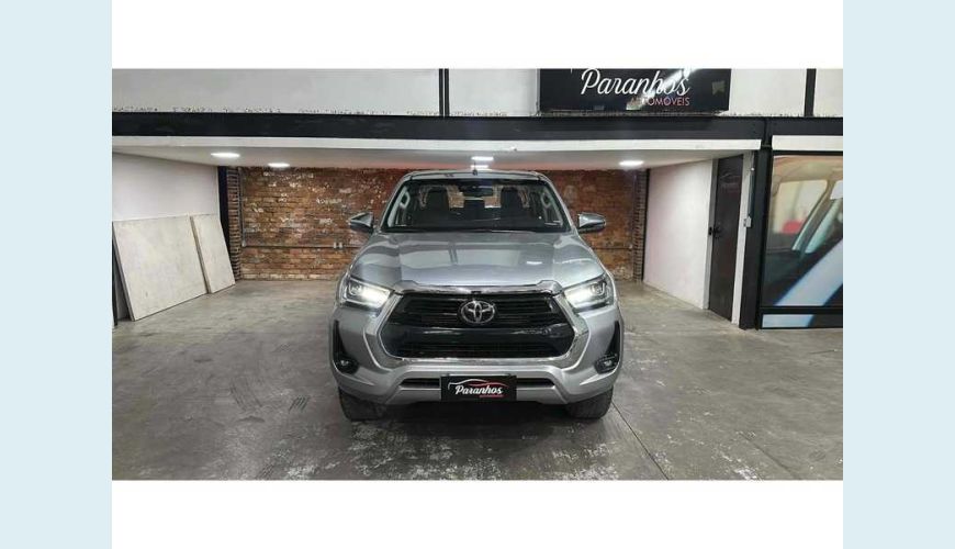 TOYOTA HILUX CD SRX 2.8 TDI CD 4X4 AUT. - PRATA - 2021 Foto 2 (Grande)