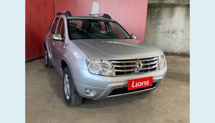 RENAULT DUSTER 1.6 16V FLEX - PRATA - 2012 Foto 2 (Grande)