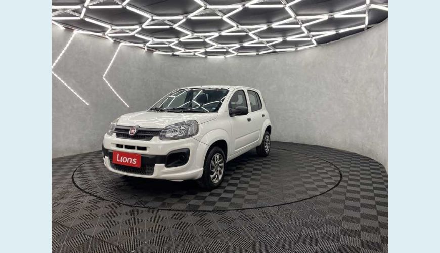 FIAT UNO ATTRACTIVE 1.0 8V FLEX 4P - BRANCO - 2020 Foto 2 (Grande)