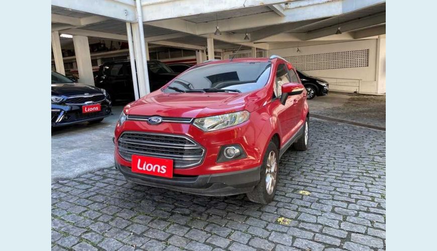 FORD ECOSPORT ECOSPORT TITANIUM 2.0 16V POWERSHIFT FLEX - VERMELHO - 2014 Foto 2 (Grande)