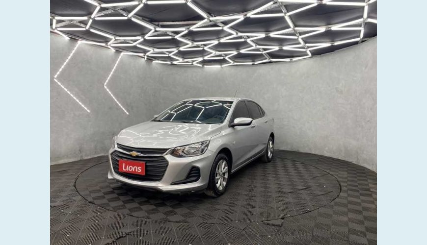 CHEVROLET ONIX PLUS LT 1.0 - PRATA - 2023 Foto 2 (Grande)
